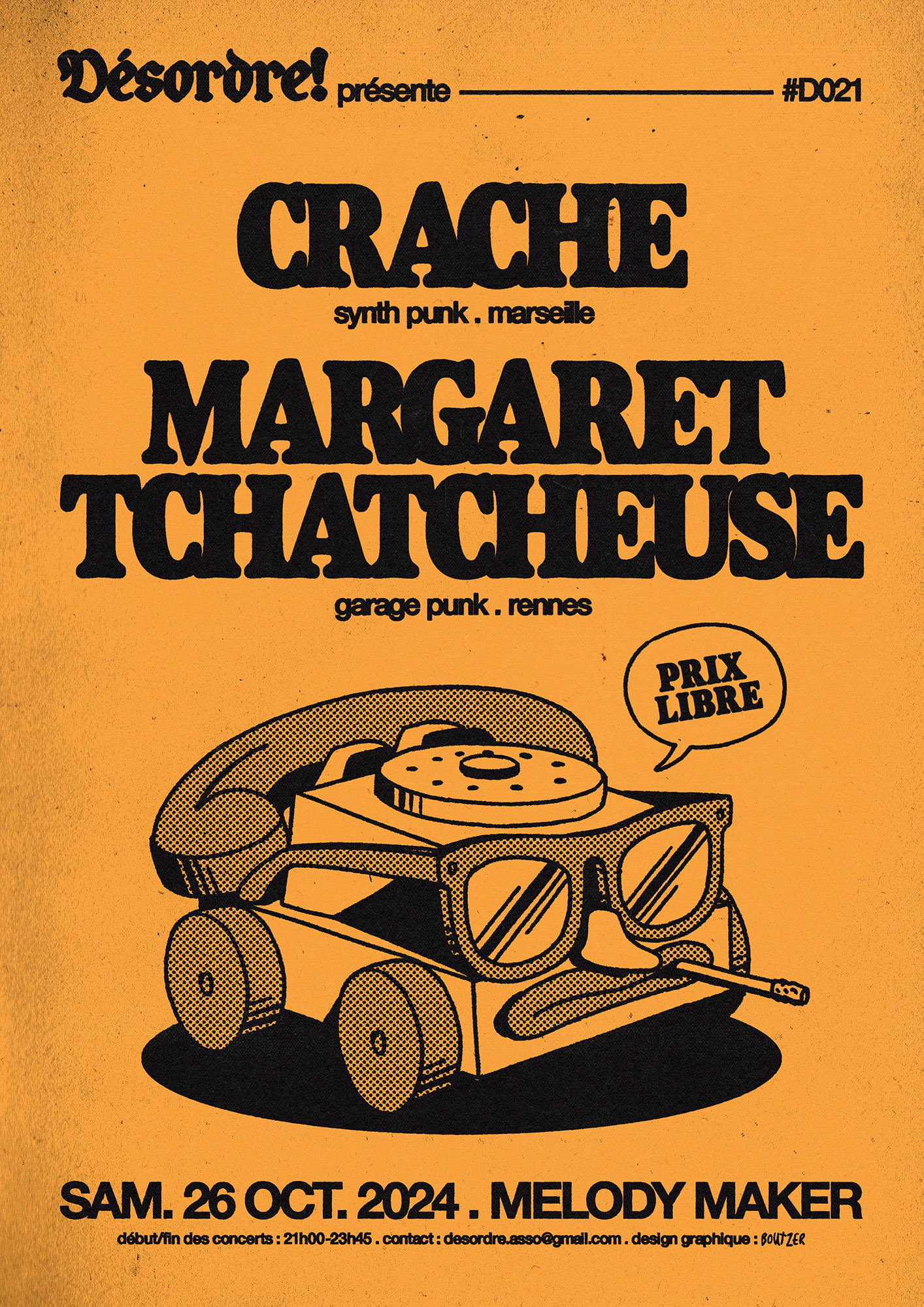 D020 : Crache · Margarette Tchatcheuse